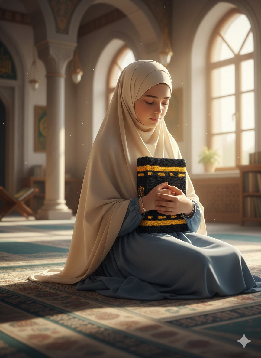 Handcrafted Kaaba-Inspired Quran Cover ,Premium Cover for the Holy Book