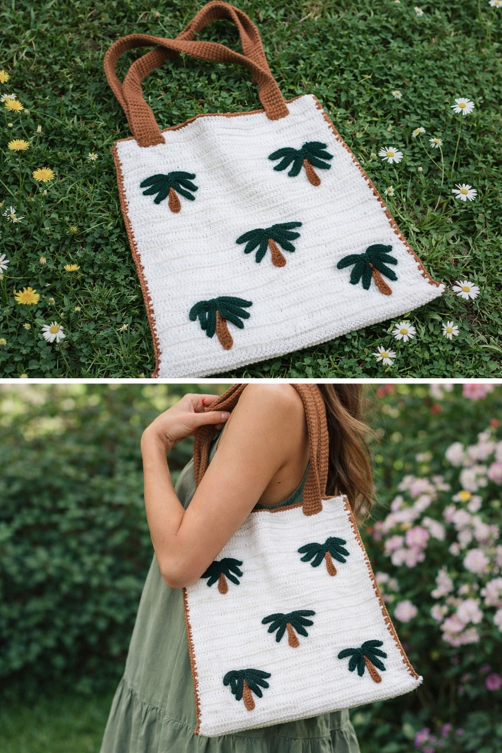 Tree Design Tote bag | Aesthetic Cottagecore Canvas Shopper