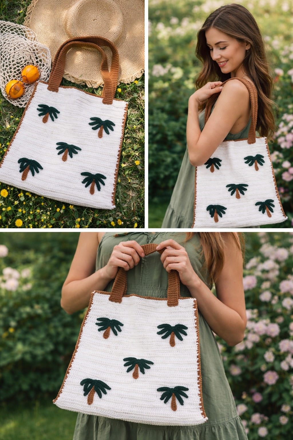 Tree Design Tote bag | Aesthetic Cottagecore Canvas Shopper