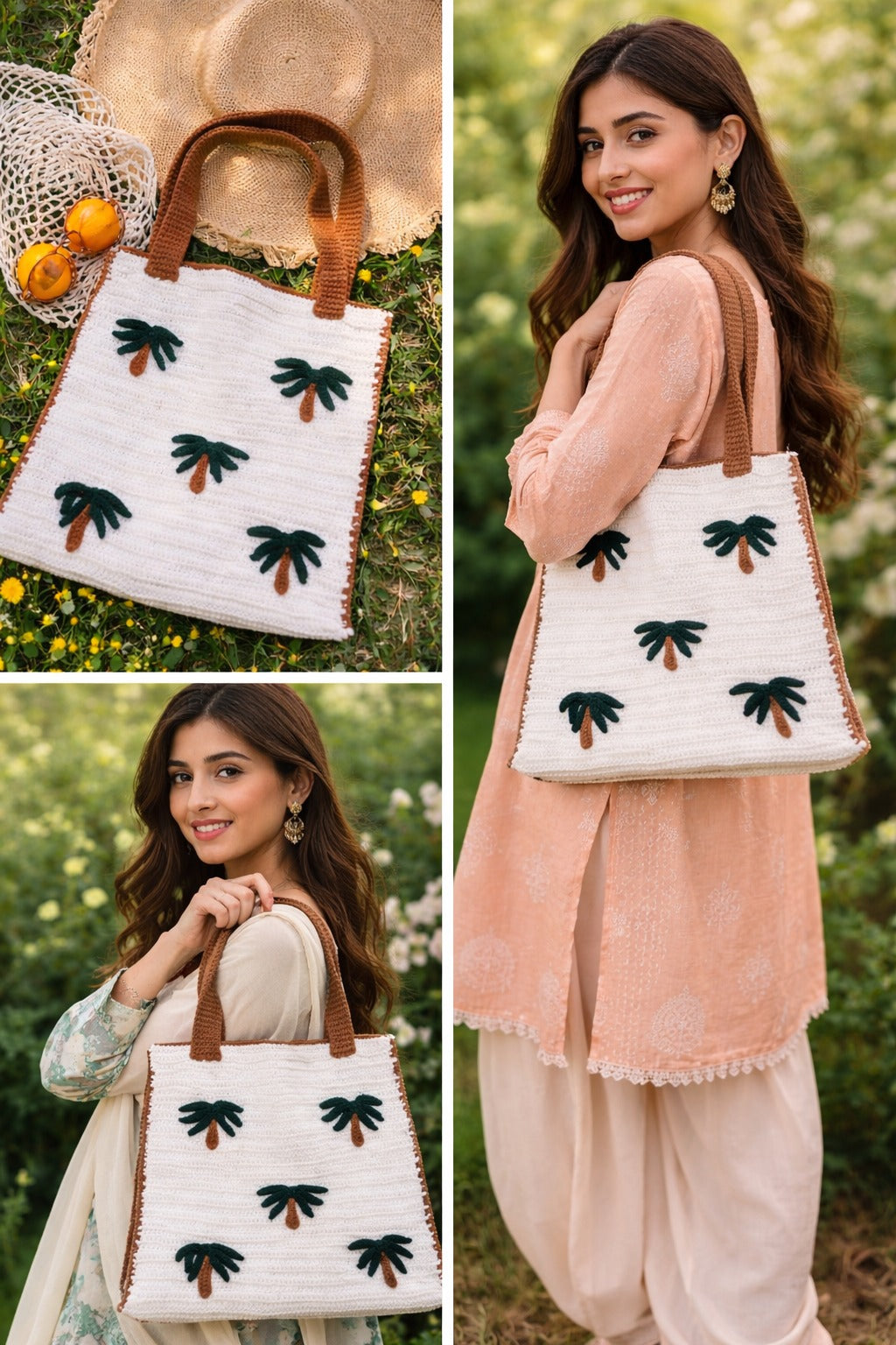 Tree Design Tote bag | Aesthetic Cottagecore Canvas Shopper