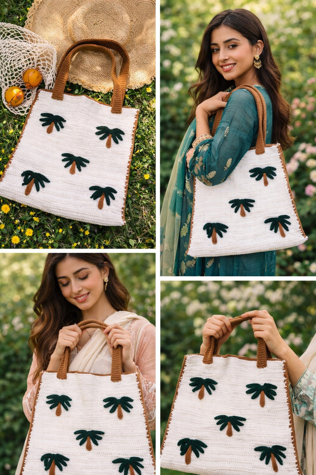 Tree Design Tote bag | Aesthetic Cottagecore Canvas Shopper