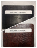 Premium Genuine Leather Card Holder – Slim Minimal Wallet for Men & Women