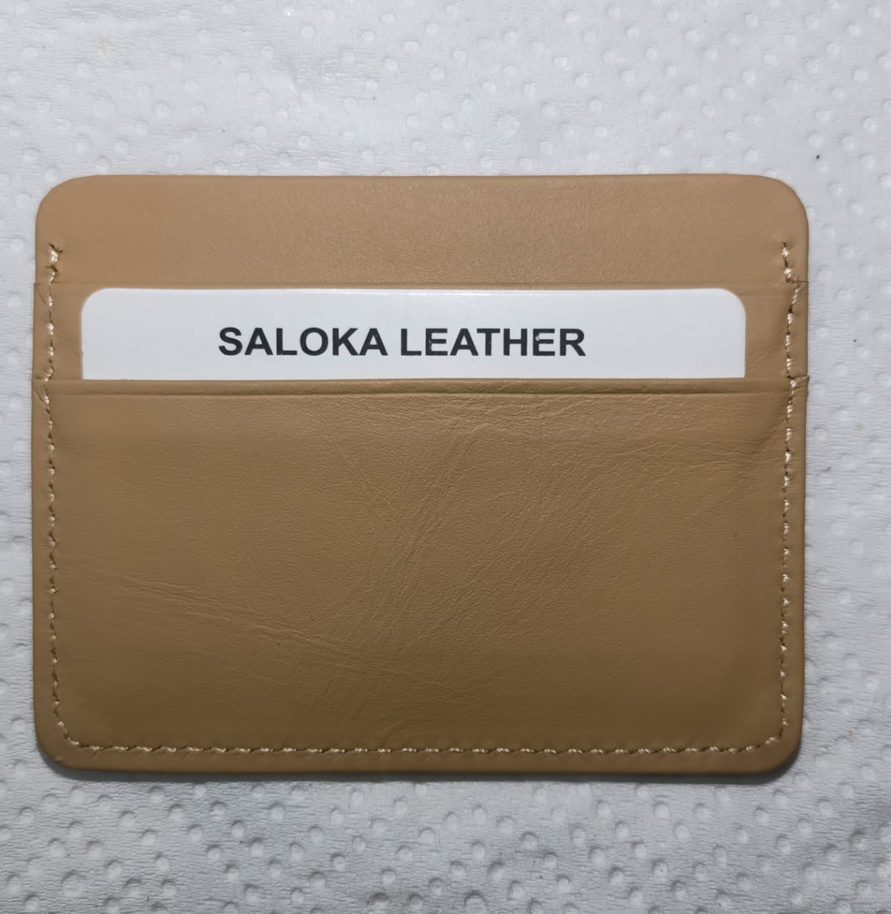 Premium Genuine Leather Card Holder – Slim Minimal Wallet for Men & Women
