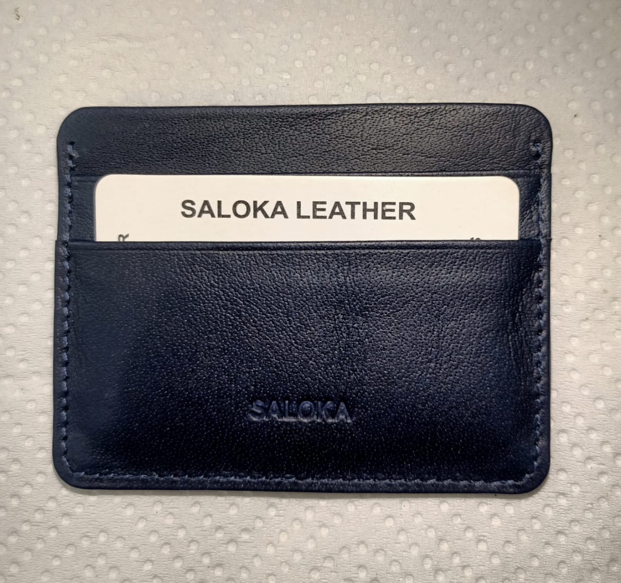 Premium Genuine Leather Card Holder – Slim Minimal Wallet for Men & Women