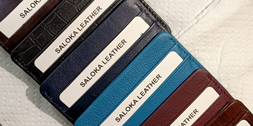 Premium Genuine Leather Card Holder – Slim Minimal Wallet for Men & Women